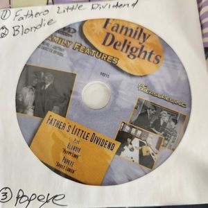 Family Delights dvd with 3 movies 2004